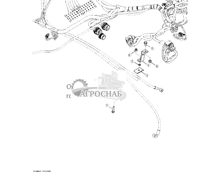 Зажимы трубопровода тормоза - ST702484 208.jpg